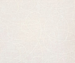 Squiggle Wide Quilt Backing - Cream 100% Cotton Fabric - 1/2 Metre