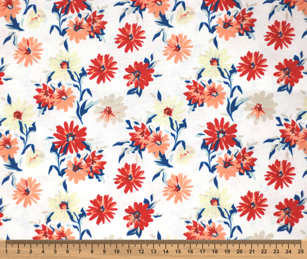 Summer Garden 100% Cotton Fabric