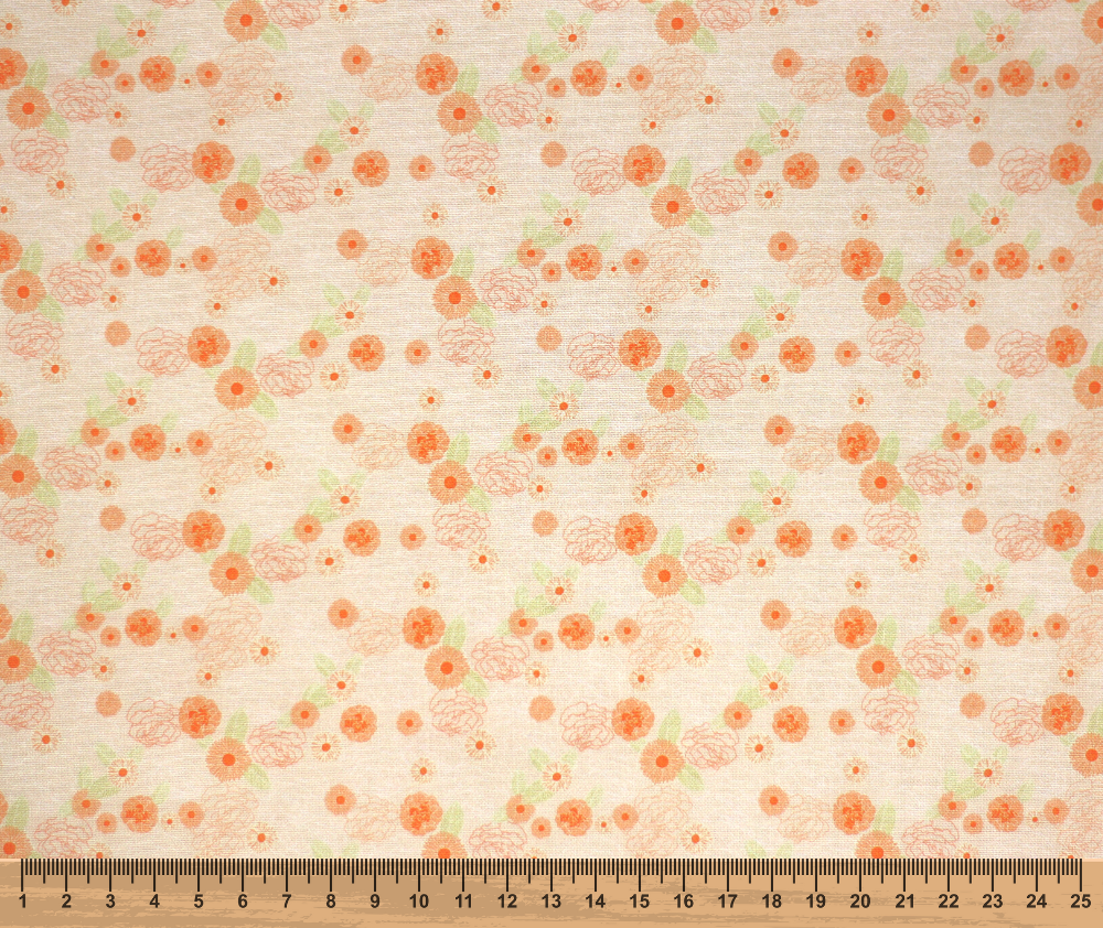 Summer Garden 100% Cotton Fabric