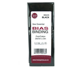 Bias Binding Poly/Cotton 25mm x 3m - Various Colours