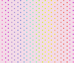Tula Pink Hexy Rainbow 100% Cotton Fabric - 10cm Increments