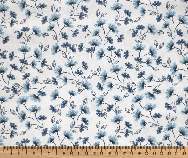 Winter Garden 100% Cotton Fabric