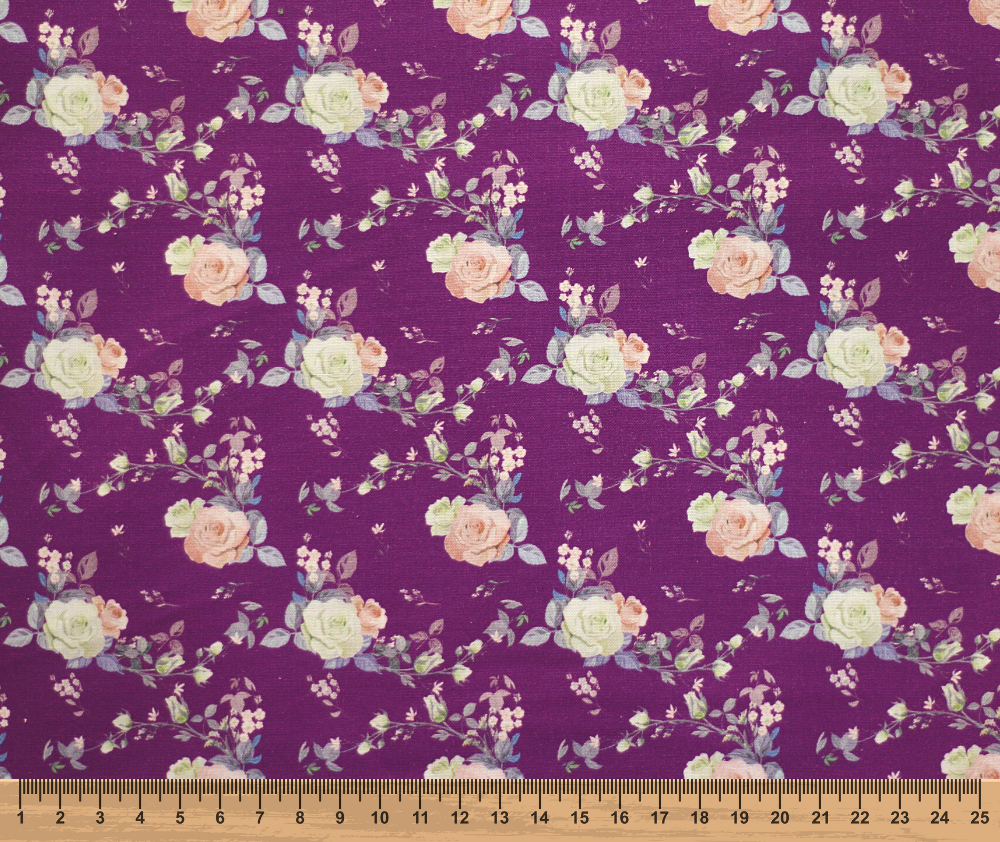 Winter Garden 100% Cotton Fabric