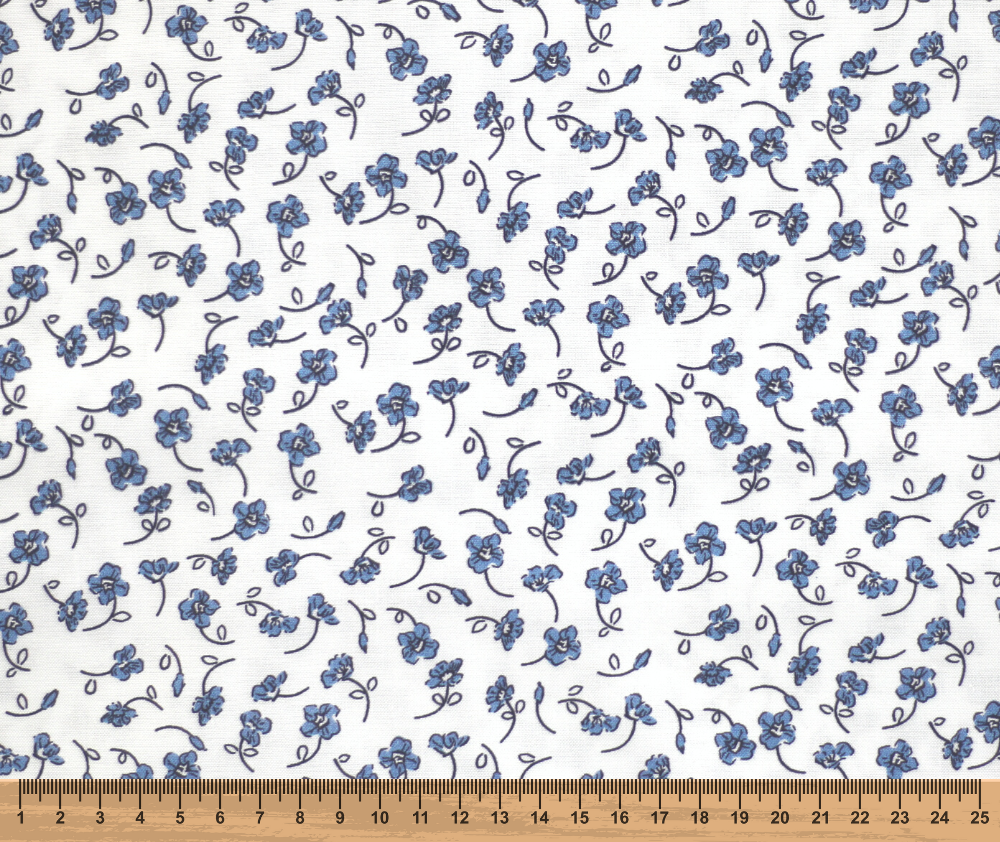 Winter Garden 100% Cotton Fabric