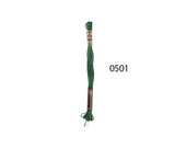 DMC Stranded Cotton - Hand Embroidery Thread - Colours #500-599