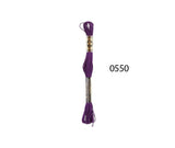 DMC Stranded Cotton - Hand Embroidery Thread - Colours #500-599
