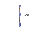 DMC Stranded Cotton - Hand Embroidery Thread - Colours #700-799