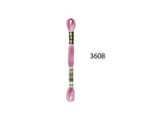 DMC Stranded Cotton - Hand Embroidery Thread - Colours #3600-3799