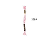DMC Stranded Cotton - Hand Embroidery Thread - Colours #3600-3799