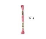 DMC Stranded Cotton - Hand Embroidery Thread - Colours #3600-3799