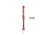 DMC Stranded Cotton - Hand Embroidery Thread - Colours #3600-3799