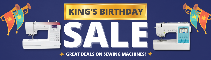 King's Birthday Machine Sale