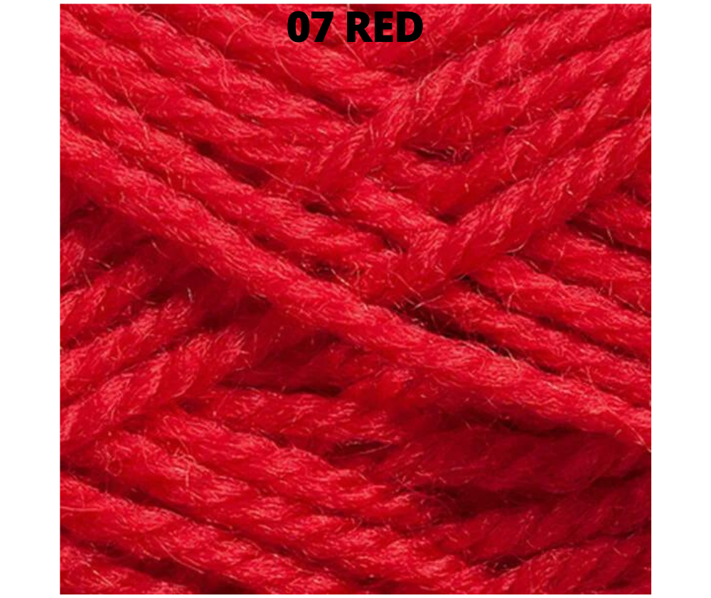 Woolly Red Hut 8 ply Wool - Various Colours