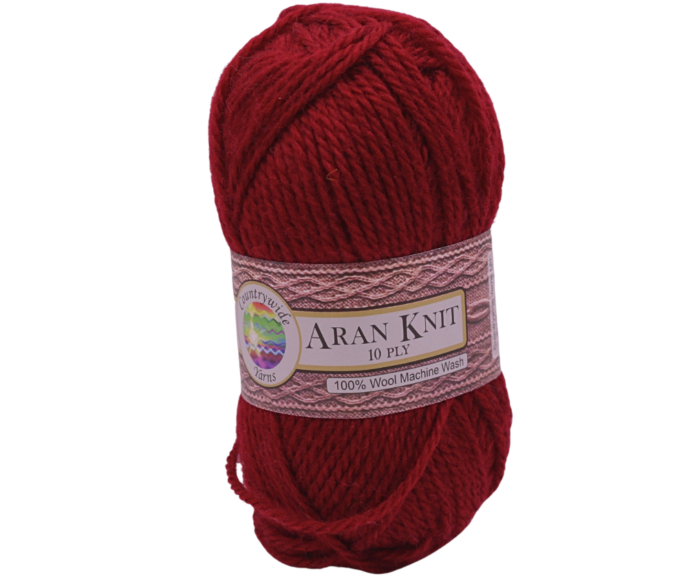 Countrywide Yarns: Aran Knit 10 ply - Various Colours