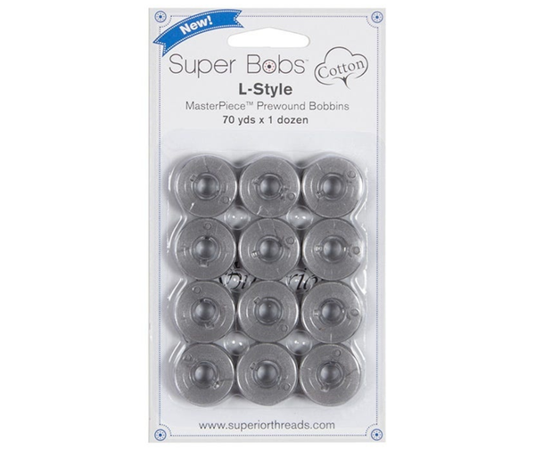 Superior Super Bobs (L-Style) 12 Pack - Various Colours