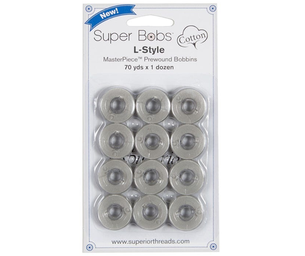 Superior Super Bobs (L-Style) 12 Pack - Various Colours