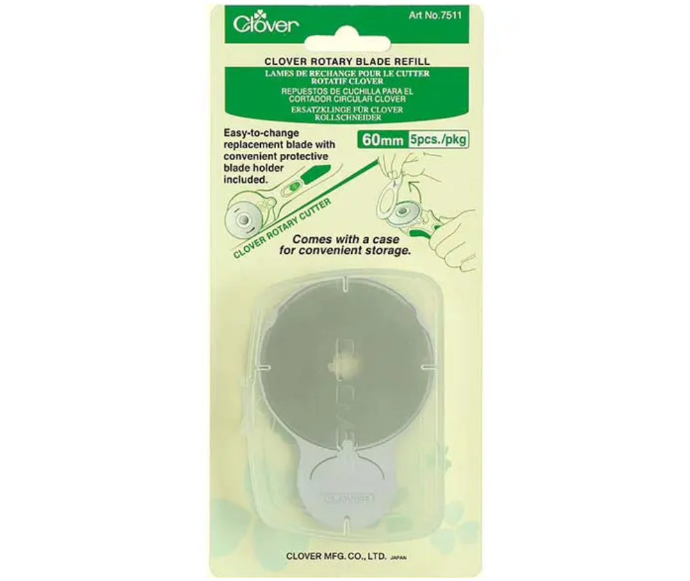 Clover Rotary Blade Refill 60MM/5PC
