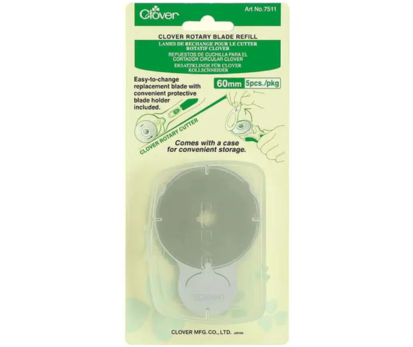 Clover Rotary Blade Refill 60MM/5PC
