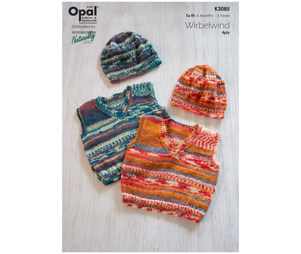 Opal Kids Vest Pattern - K3085