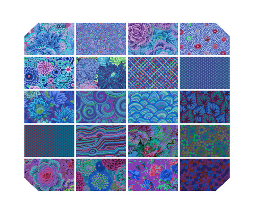 10" Charm Pack- 42pcs - Royal