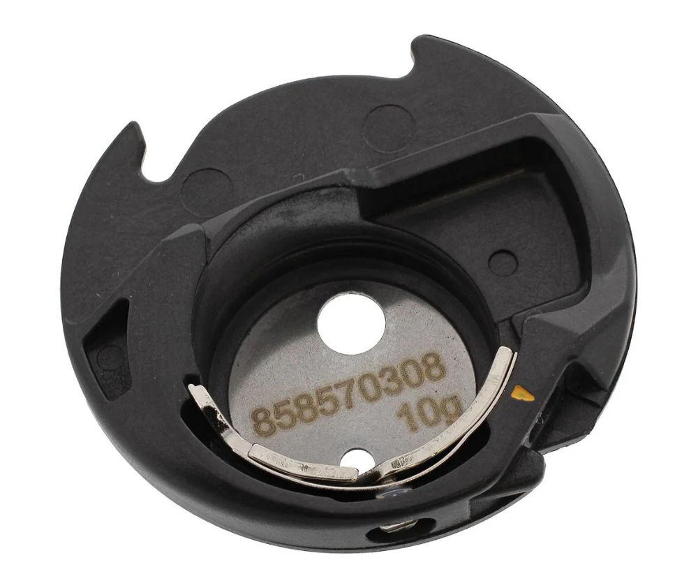 Janome Bobbin Case Standard Yellow Triangle - 858570308