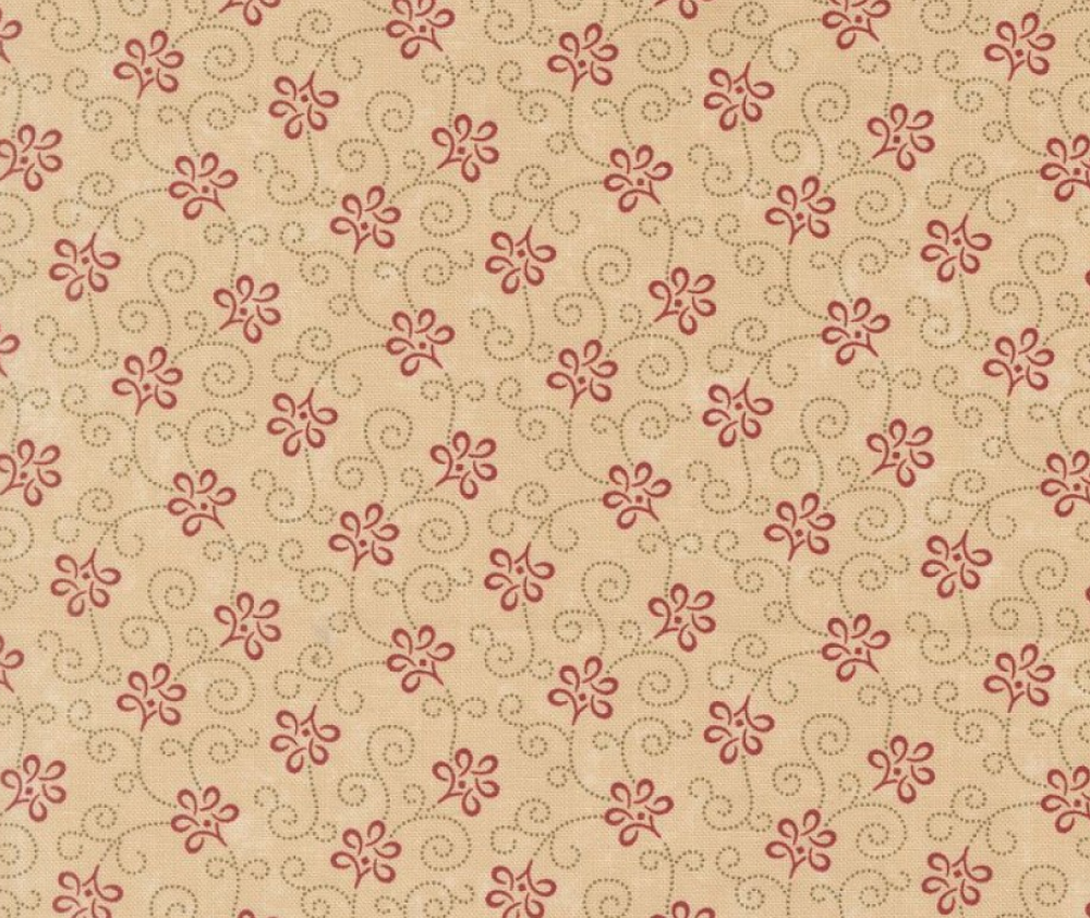 A Vintage Christmas Ribbon Tan