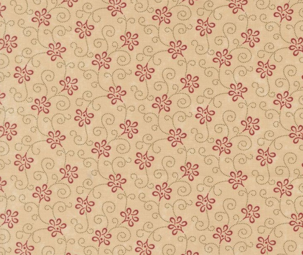 A Vintage Christmas Ribbon Tan