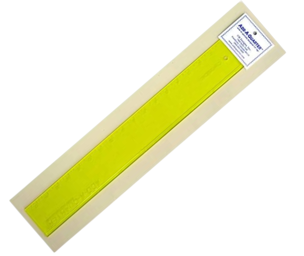 CM Designs Add A-Quarter Ruler 2 1/2in x 18in