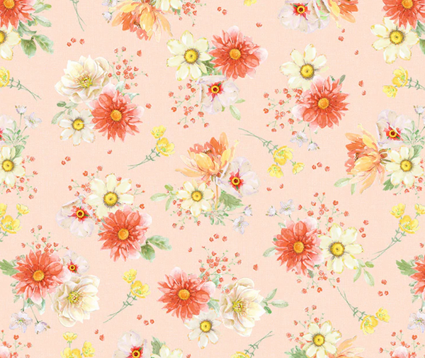 Afternoon in the Garden Pink Floral