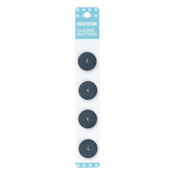 Beutron Classic Buttons - 18mm - Dk.Navy