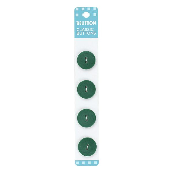 Beutron Classic Buttons - 18mm - Green