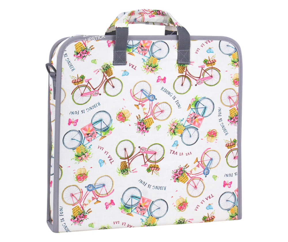 Bicycle Blooms Print Storage Case