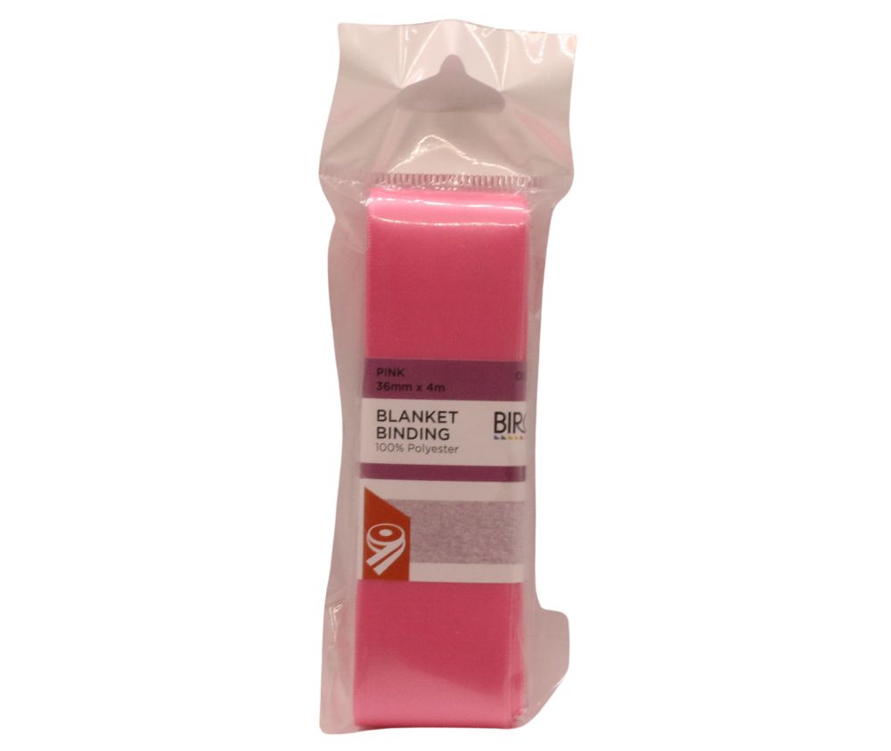 Birch Blanket Binding 36mm x 4mt - Various Colours