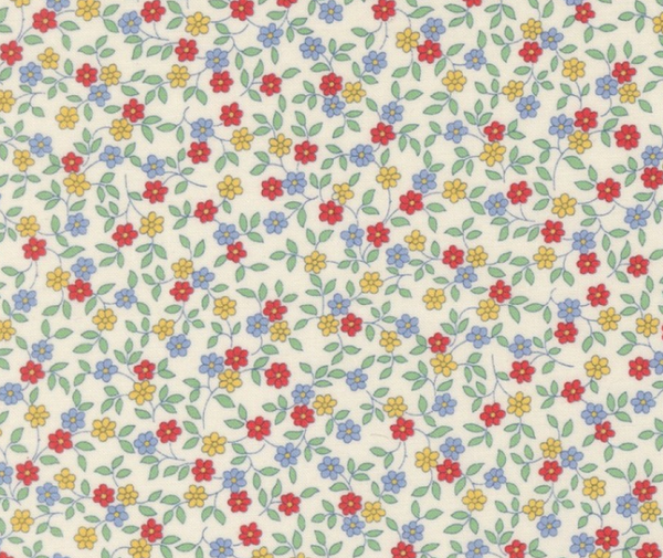 1930's Playtime - Blooming Vines - Primary - 0.1m