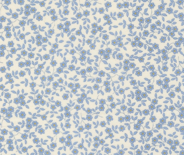 1930's Playtime - Blooming Vines -Sky - 0.1m