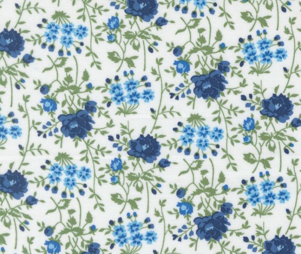 Bloomsbury White Multi - 0.1m
