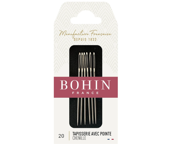 Bohin Chenille Needles Size 20 - 6/pkt
