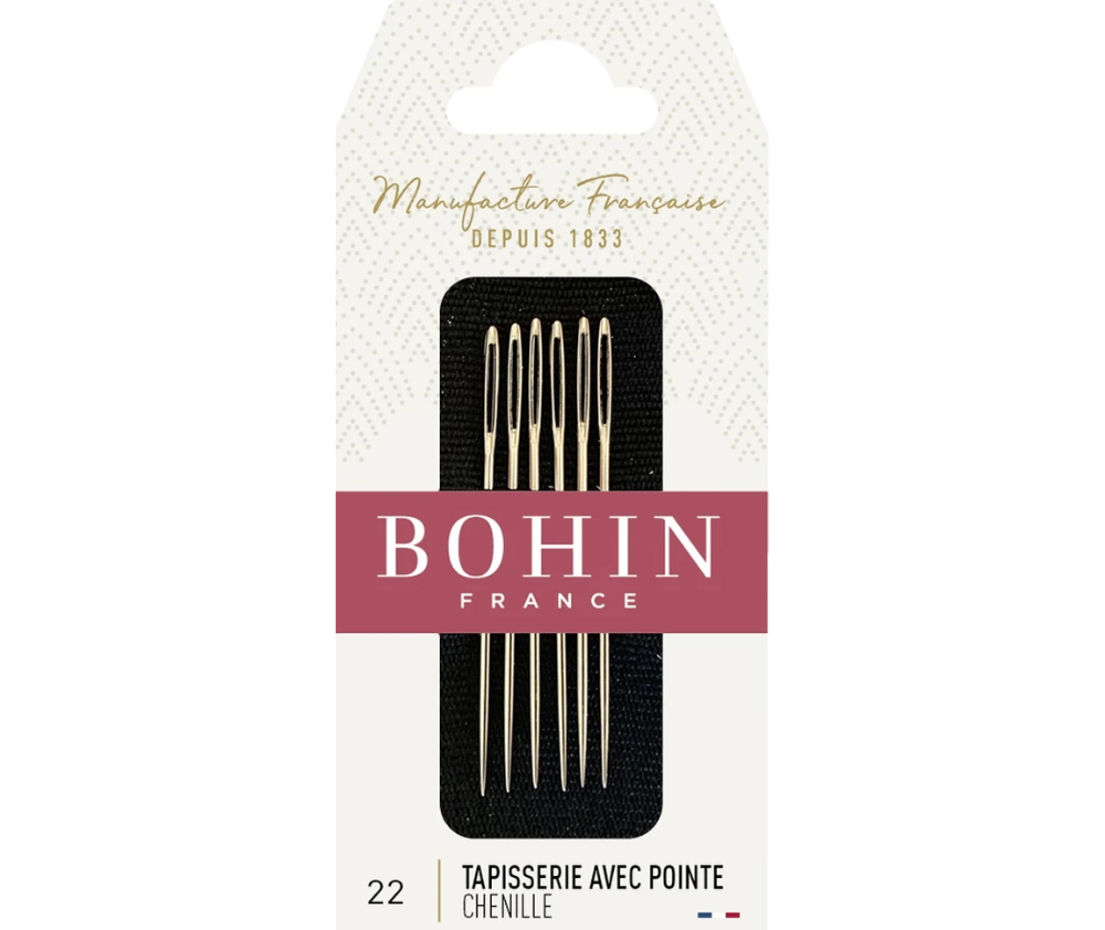 Bohin Chenille Needles Size 22 - 6/pkt