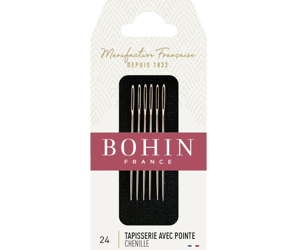 Bohin Chenille Needles Size 24 - 6/pkt