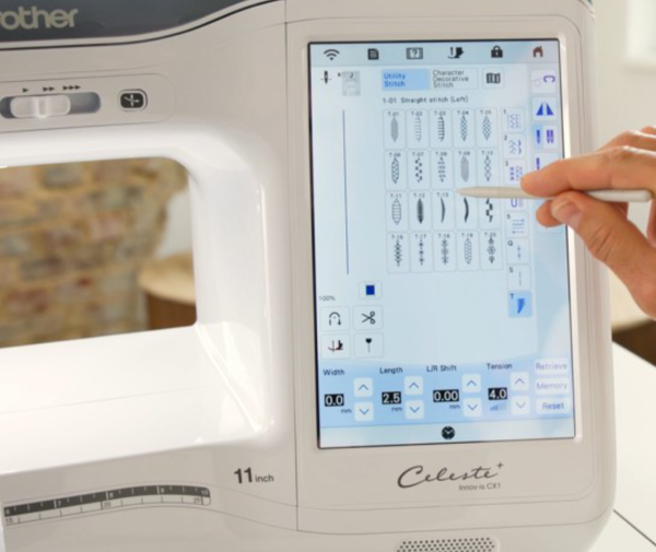 Brother Celeste CX1 Sewing and Quilting Machine