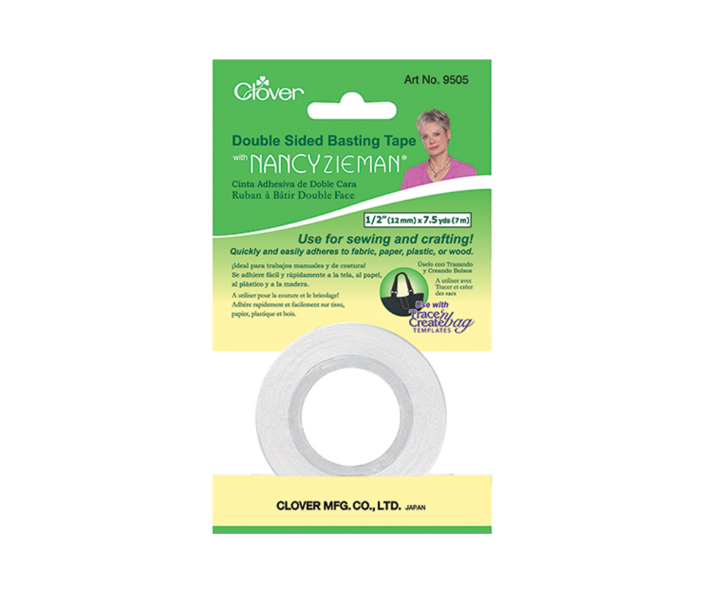 Clover Basting Tape – Double Sided 12mm
