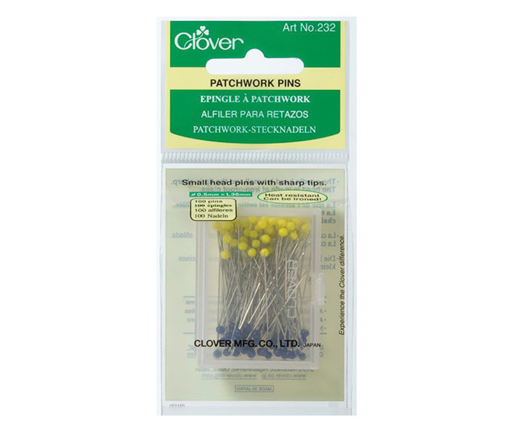 Clover Patchwork Pins 0.5mm x 36mm x100 pins (TT)