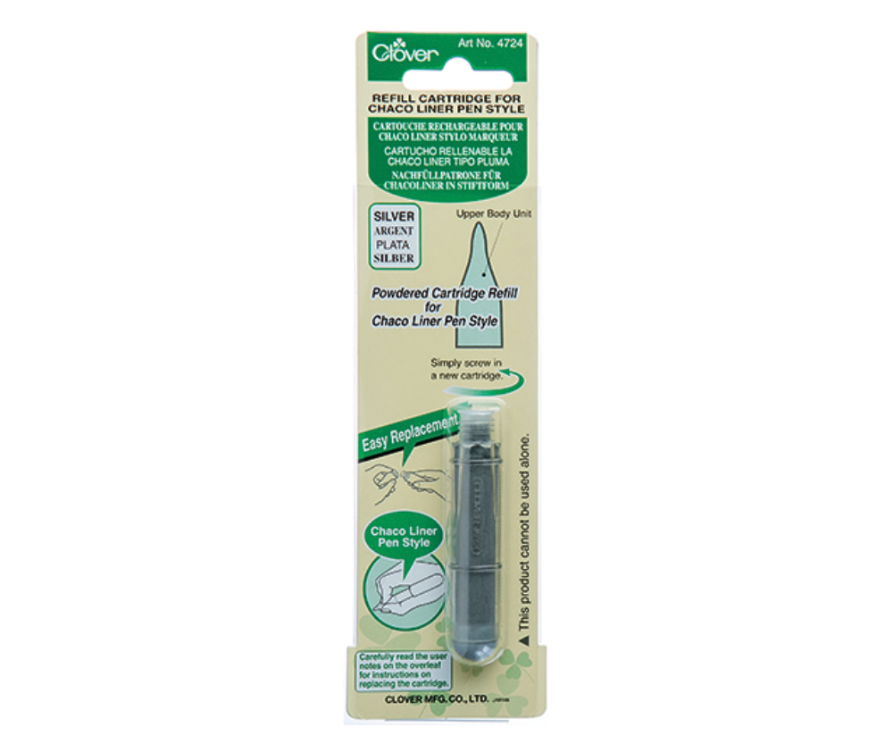 Clover Refill For Chaco Liner Pen - Silver