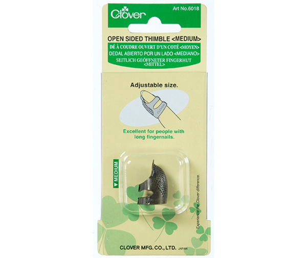 Clover Thimble – Open Sided Medium