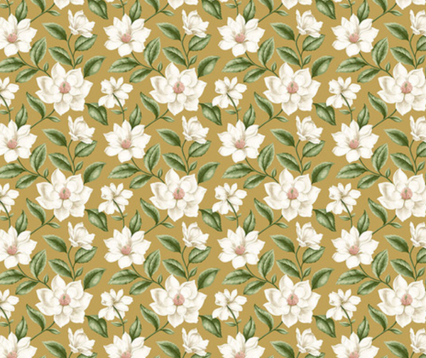 Country Romance Floral Gold