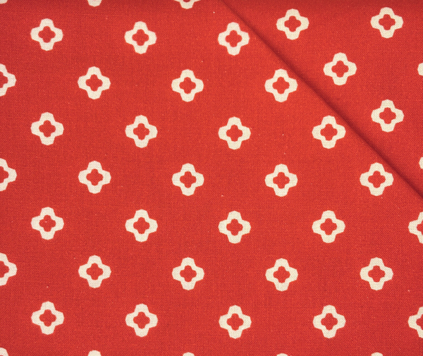 Countryside - Geometric Floral - Red