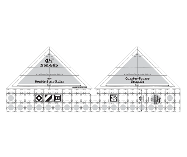Creative Grids 60 Degree Double-Strip Quilt Ruler