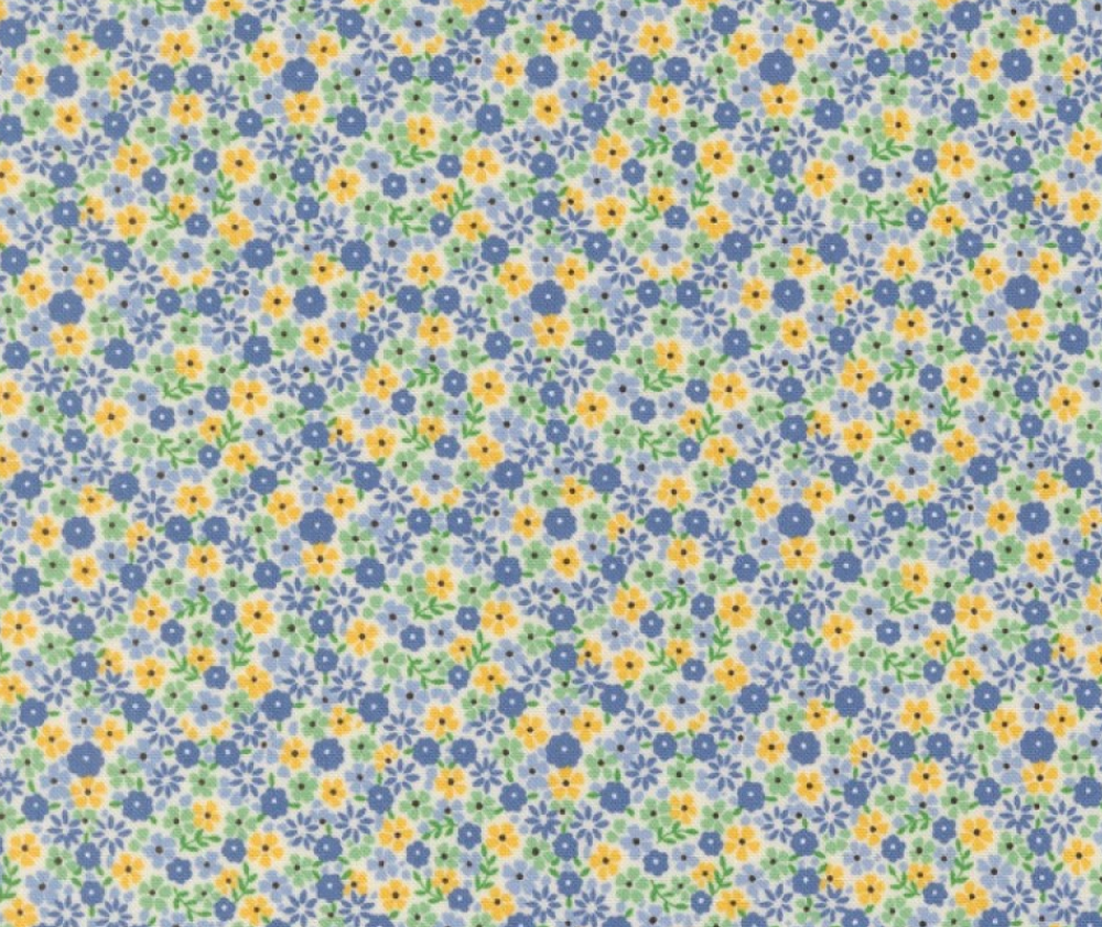 1930's Playtime - Cute Calico - Aloe