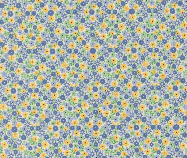 1930's Playtime - Cute Calico - Aloe