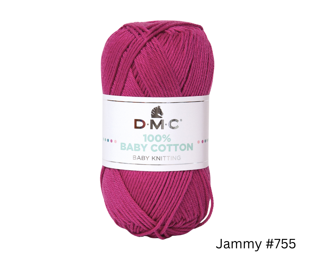 DMC 100% Baby Cotton 50g - Various Colours